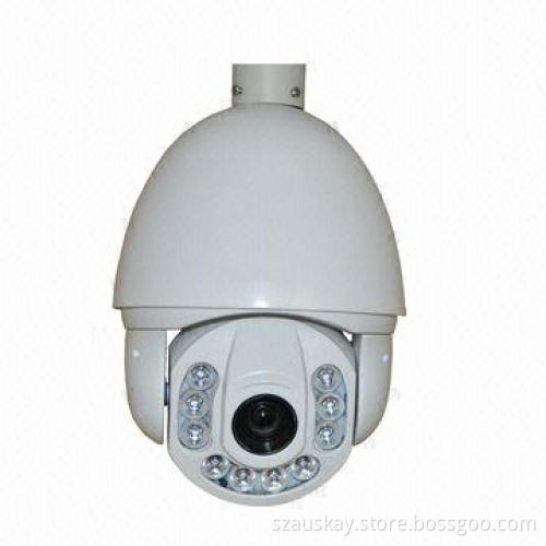 CCTV PTZ speed dome cameras, 1/3CCD with 2megapixel, weather-resistant and waterproof , night vision